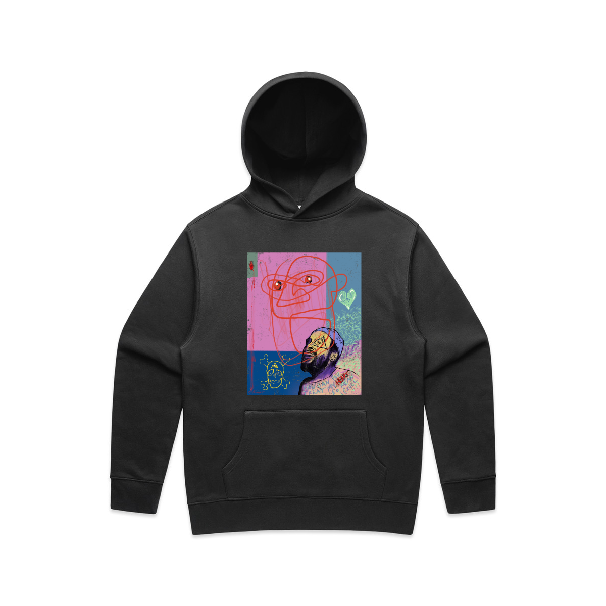 Cruel Heart | Ease Faded Pullover Hoodie
